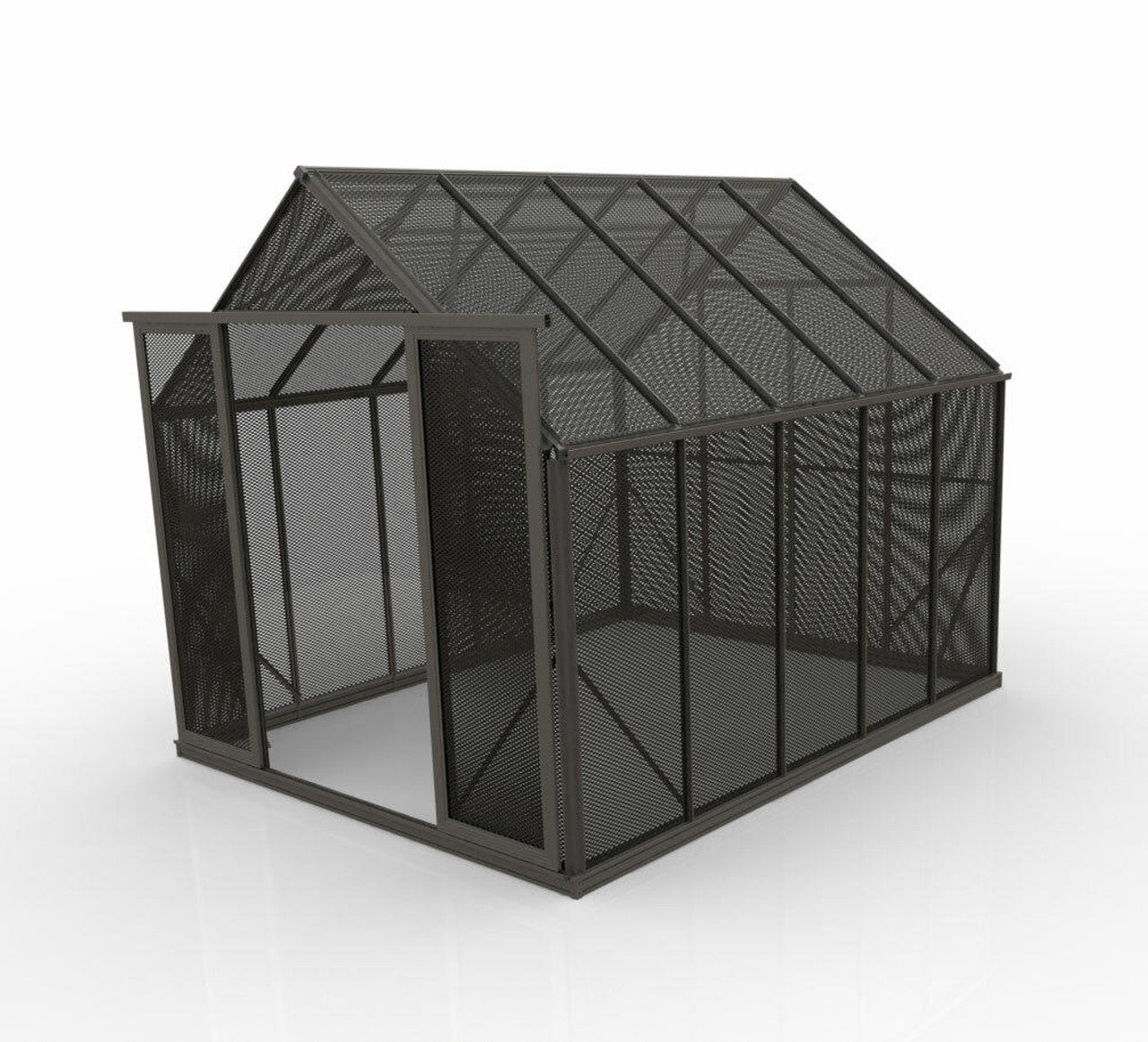 8x10ft (2.6x3.2m) Shade House Aluminium Shade Mesh