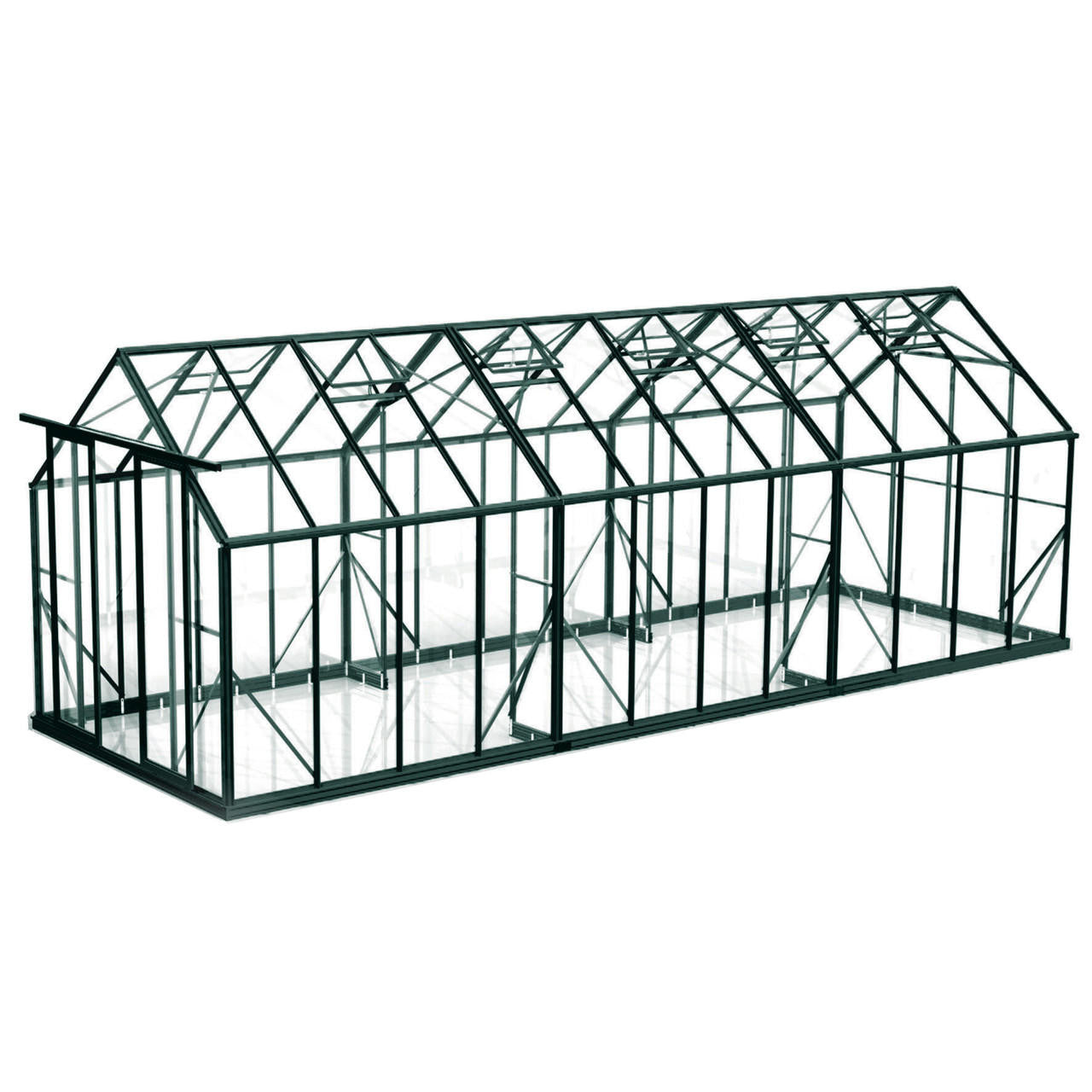 Winter Gardenz 8x24ft (2.6x7.8m) Greenhouse 6mm Polycarbonate