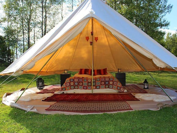 Glamping Bell Tent 5m Pro