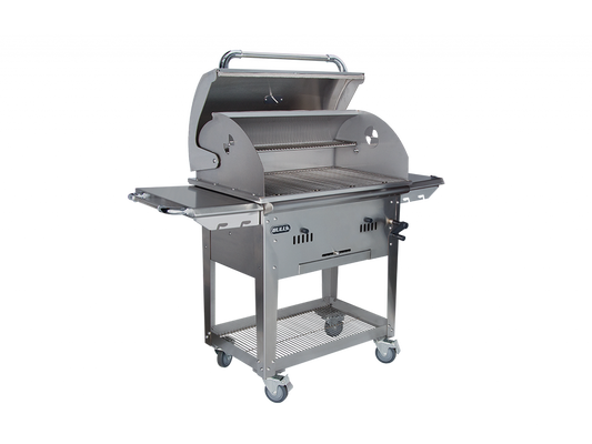 Bull Bison Premium Charcoal Drop In Grill and Cart