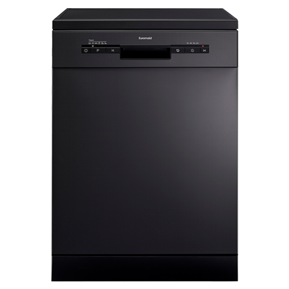 Euromaid Freestanding 60cm Dishwasher - Black E14DWB Appliances Online Clearance Home and Living Appliance Deals NZ