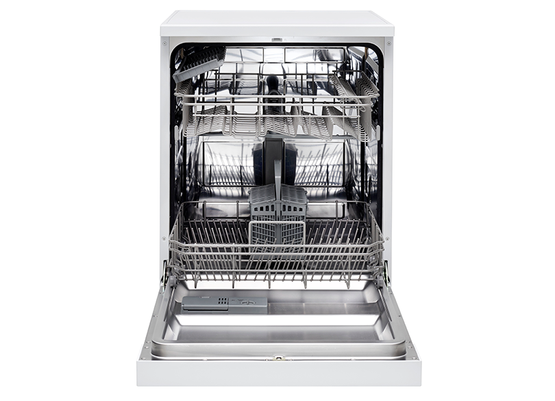 Euromaid Freestanding 60cm Dishwasher White E14DWW Turfrey.co.nz