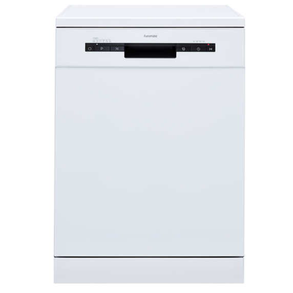 Euromaid Freestanding 60cm Dishwasher - White E14DWW Appliances Online Clearance Home and Living Appliance Deals NZ