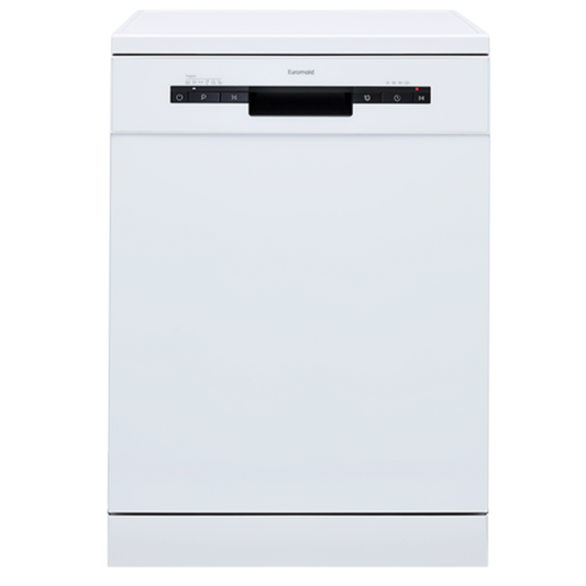 Euromaid Freestanding 60cm Dishwasher - White E14DWW Appliances Online Clearance Home and Living Appliance Deals NZ