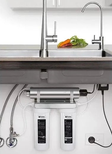 Ecotrol Undersink Twin Filter & UV System with DFU180 faucet