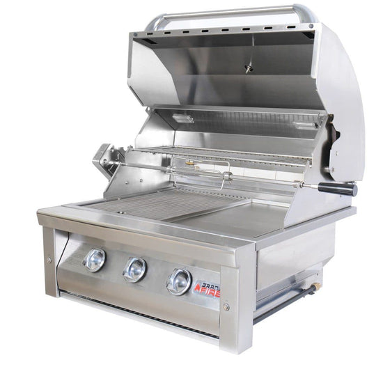 Grandfire Deluxe 30" Stainless Steel Build-In BBQ GFD30LB