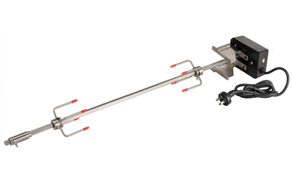 Crossray 4 Burner Rotisserie Kit for BBQs