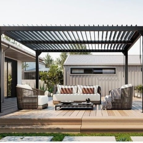 Louvre Roof System - 4m x 4m