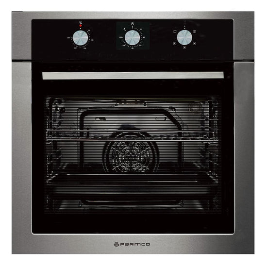 Parmco OX7-3-6S-5-1 600mm 76 Litre 5 Function Stainless Steel Oven