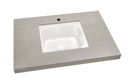 Crossray Benchtop with Hole for underbench sink (Suitable for use with TCK-SIDECAB-SI)