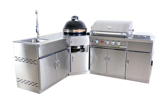 Grandfire Stainless Steel Outdoor Kitchen - Package 3