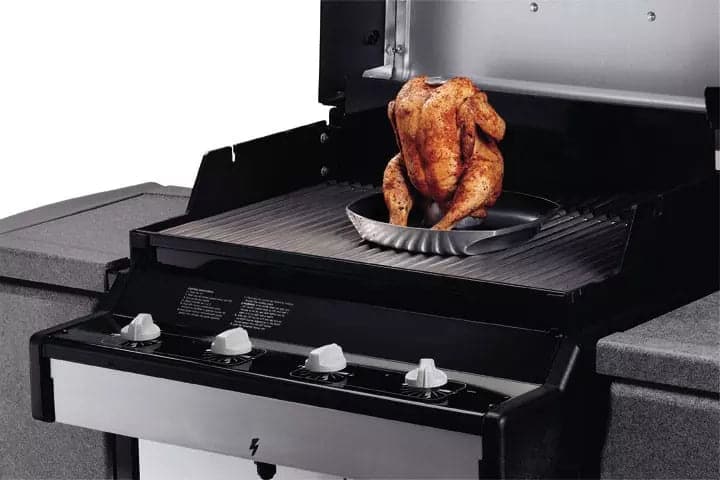 Deluxe Poultry Roaster for Weber BBQs