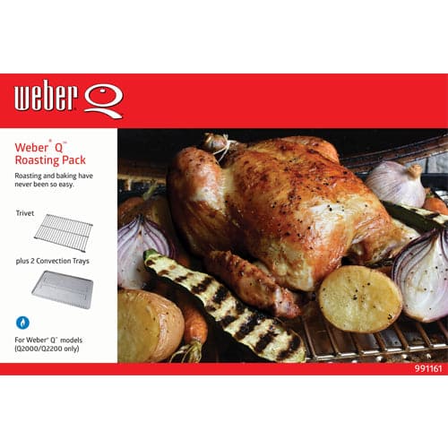 Roasting Pack for Weber Q BBQs