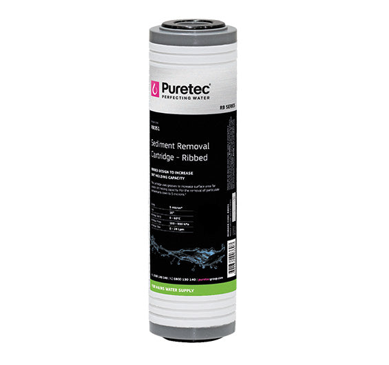 Ribbed Sediment Cartridge, 10 inch, 50um