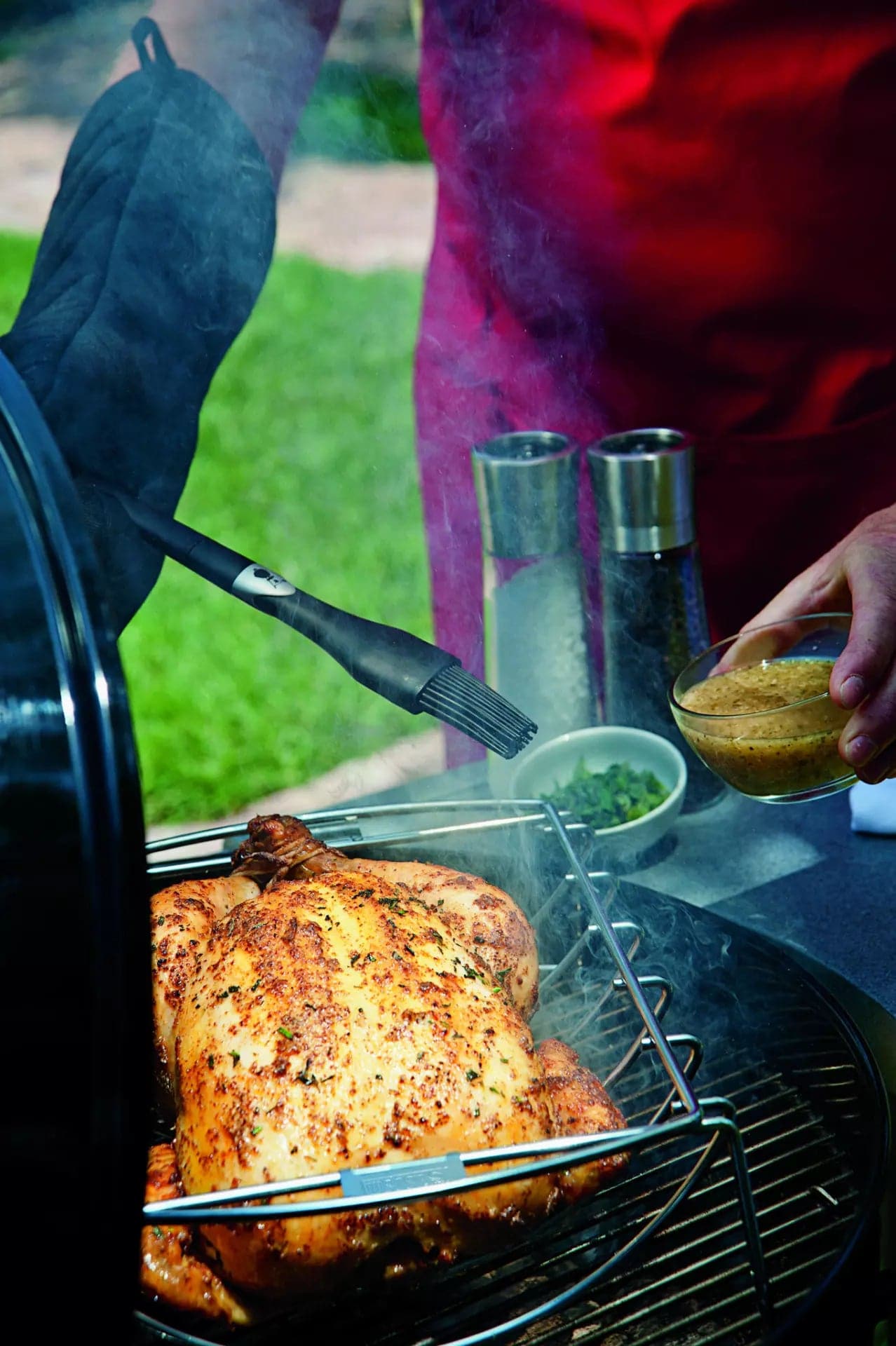 Weber Reversible Rib & Roast BBQ Holder