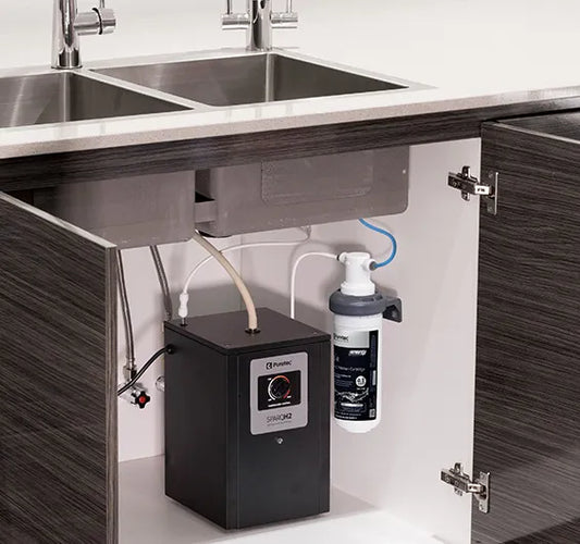 Puretec Filtered Hot & Ambient Water on Tap. SPARQ-H2