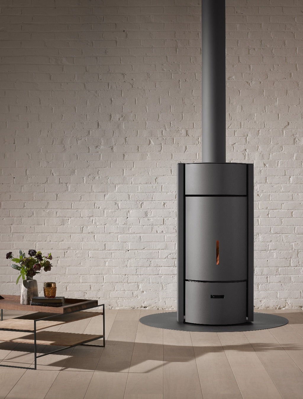 Stuv 30 Compact Rural 3 Door Free Standing Heating Home and Living Home Solutions Home Heating Wood Fires Log Burners woodfires Gas heaters Outdoor heating