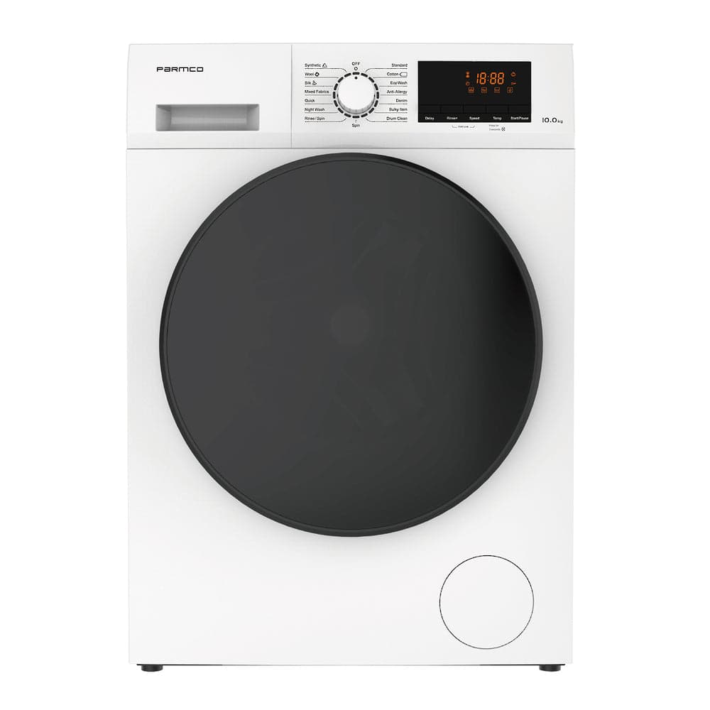Parmco 10KG White Frontload Washing Machine WM10WF02