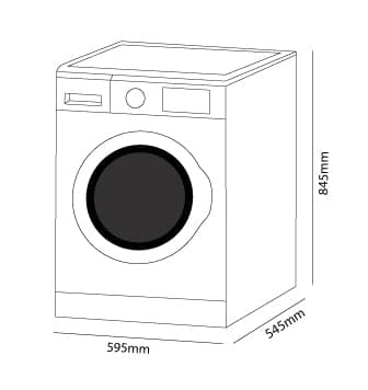 washing machine dimensions nz