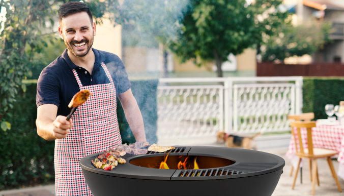 Hot Plate Collection, Firepit With hot Plate, Hotplate BBQ, Firepits UK