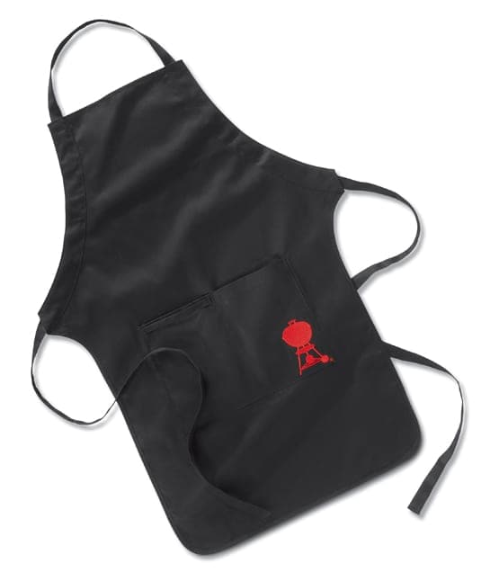 Weber Barbecue Apron for NZ BBQs makes the best fathers day present or mens present in NZ