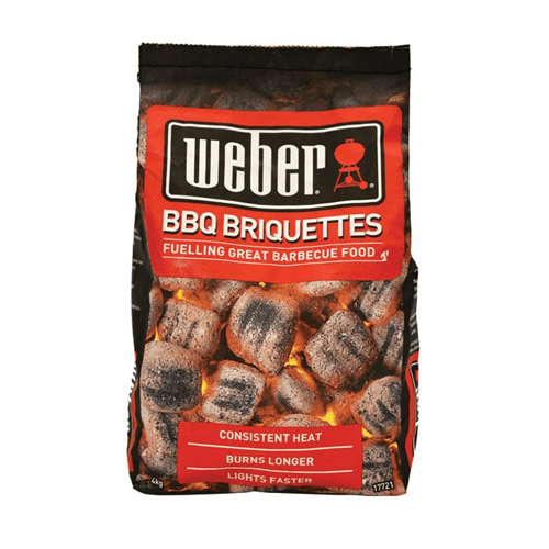 Weber BBQ Briquettes for NZ BBQs - 4kg