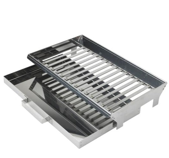 BUSCHBECK FIRE GRATE AND ASH PAN
