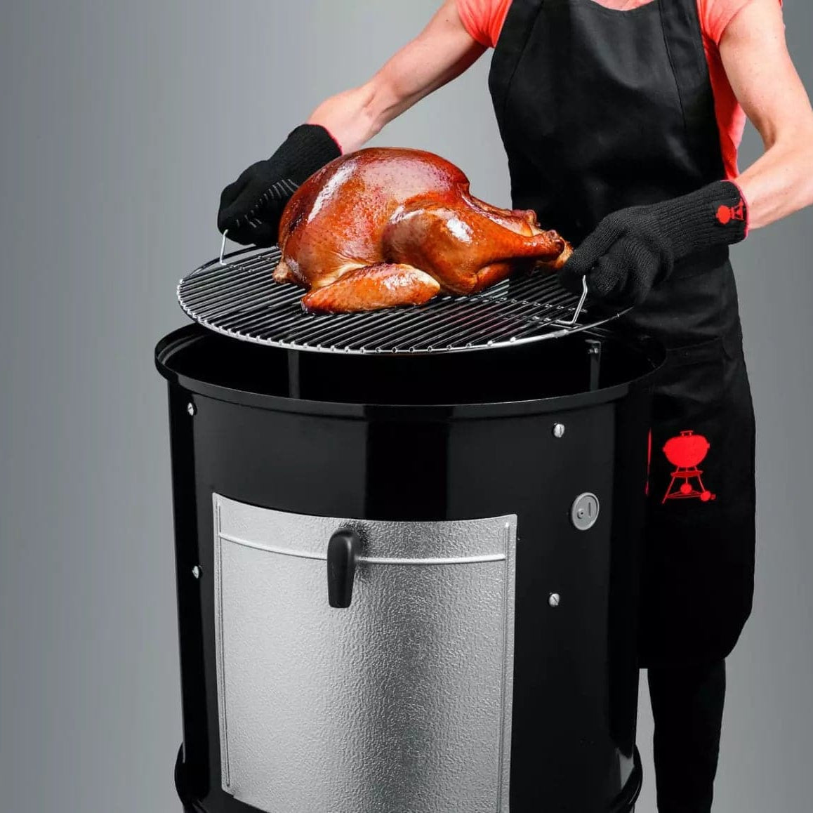 Weber 57cm Smokey Mountain Cooker - NZ BBQs