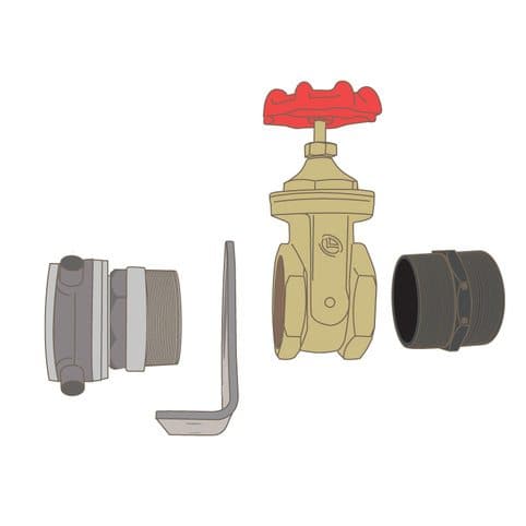 Devan Basic Fire Connection Kit for Water Tanks - TAKFIRE