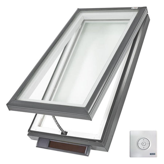 Velux Solar Powered Opening Skylight - Flat/Low-Pitched Roof