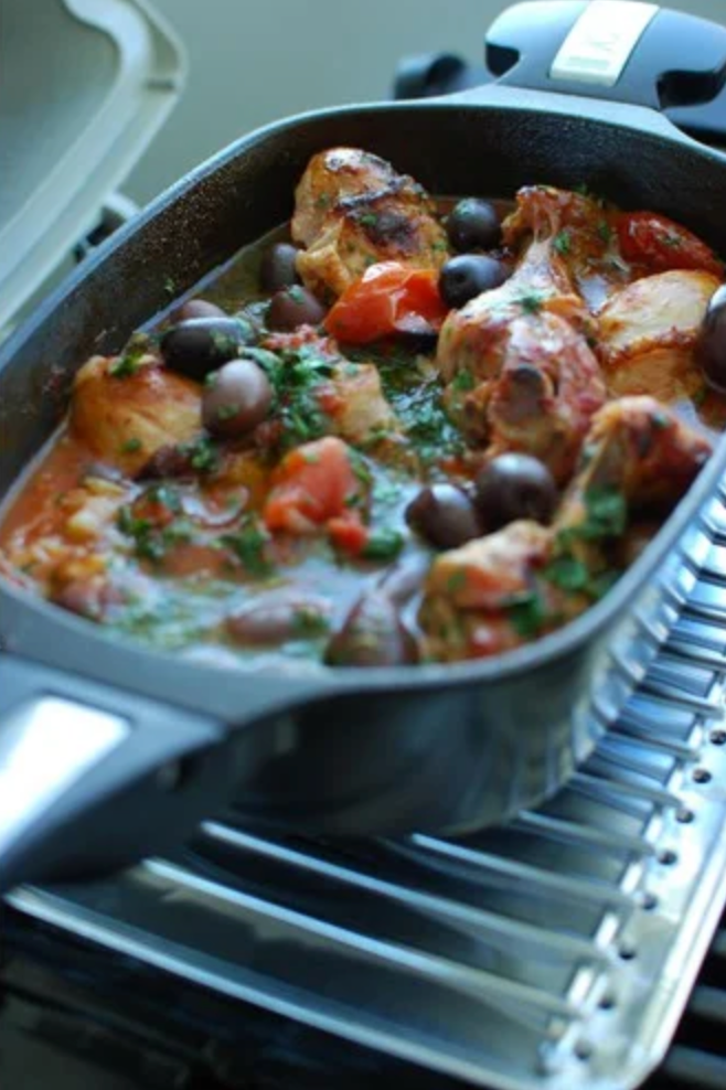 Cook a casserole on weber q bbqs with this dish designed by weber